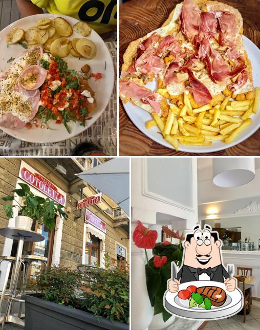 Prova i piatti di carne a Fratelli della Cotoletta