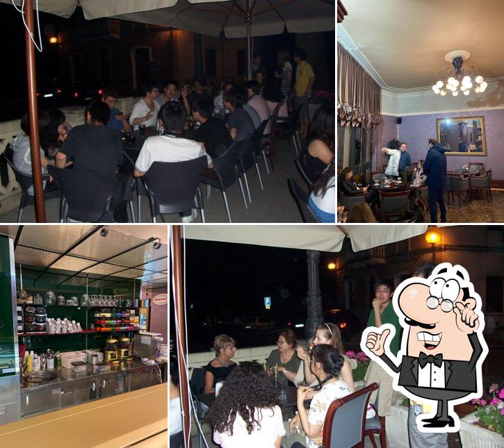 Gli interni di Gran Caffè Italia