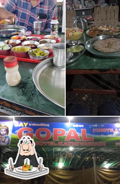 Meals at Jay gopal hotel kathiyawadi