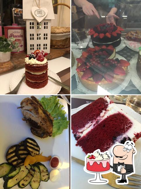 Red velvet cake al Like Bakery Burger