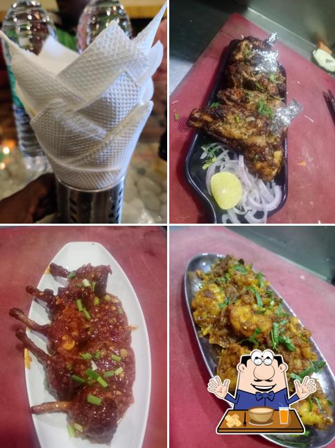 Food at Sk 7 star Ambur Biriyani