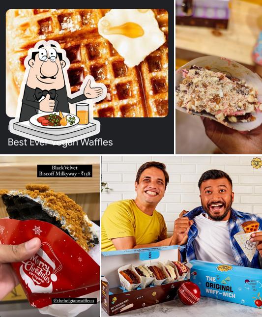 Food at The Belgian Waffle Co