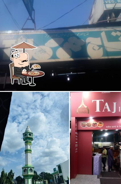 Check out how Taj Hotel looks outside