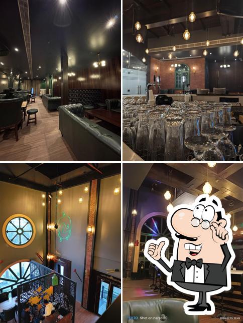 The interior of The Admiral Restaurant & Bar