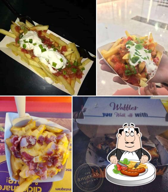 Food at The Belgian Fries Co - Burgers & Fries