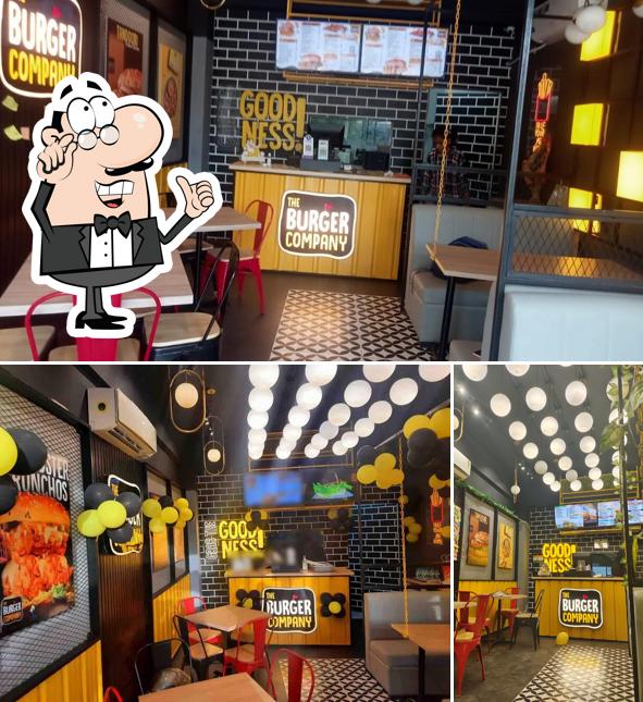 Check out how The Burger Company looks inside