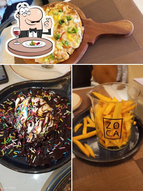 Meals at ZOCA Cafe