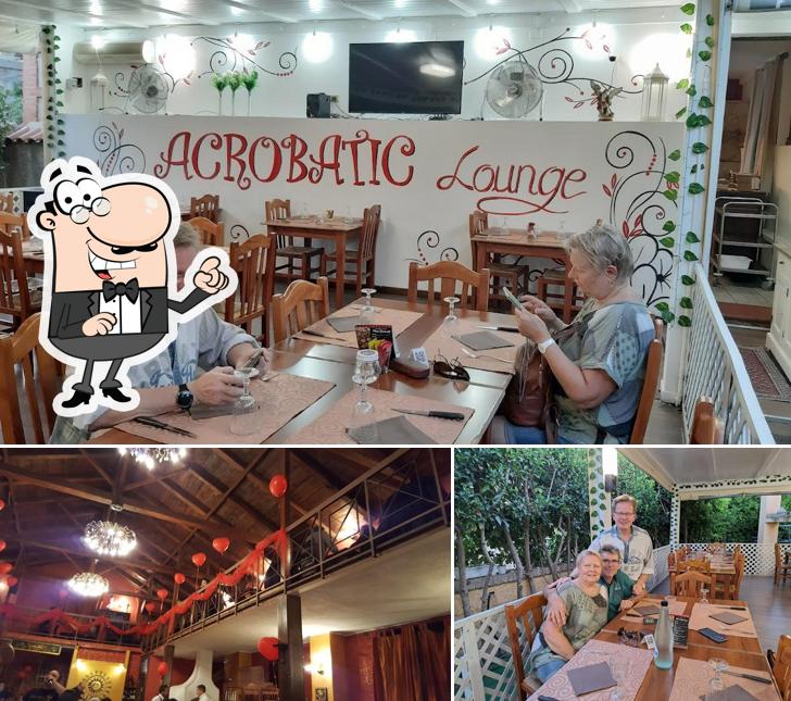 Gli interni di Acrobatic