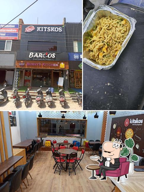 Take a seat at one of the tables at KitsKos