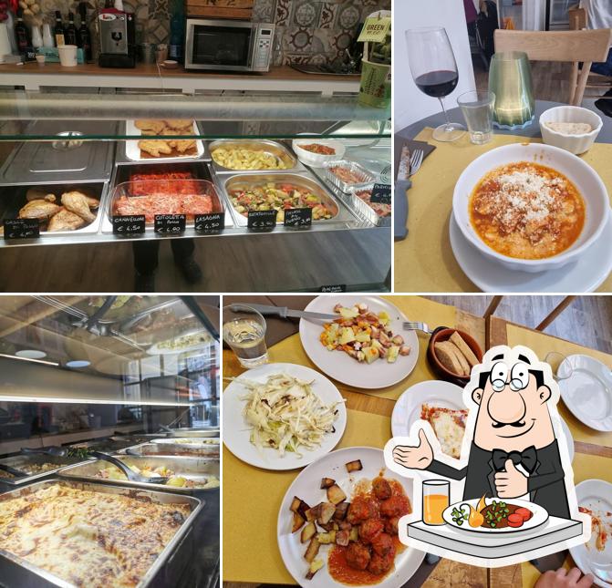 Platti al La Rosticceria