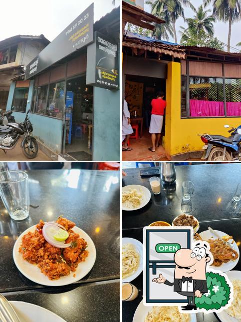 Enjoy the view at the outside area of Narangali Restaurant