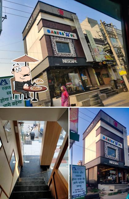 This is the photo depicting exterior and interior at Nescafe