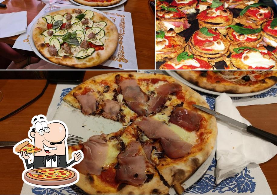 Prenditi tra le molte varianti di pizza