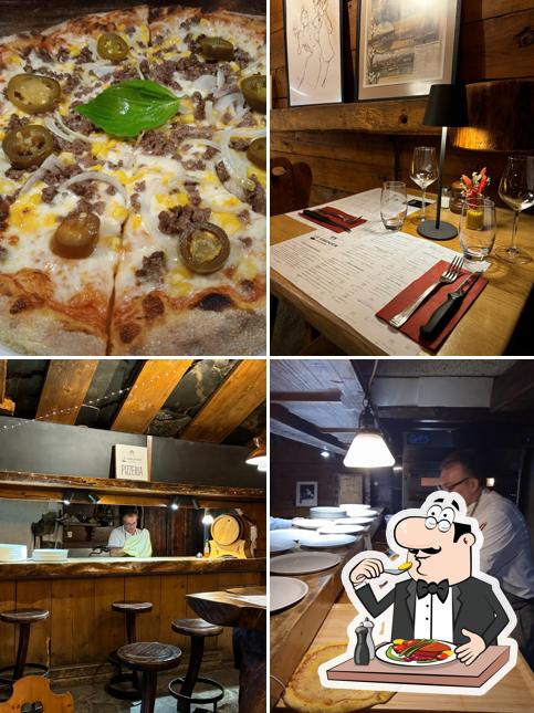 Cibo al Pizzeria Le Grenier