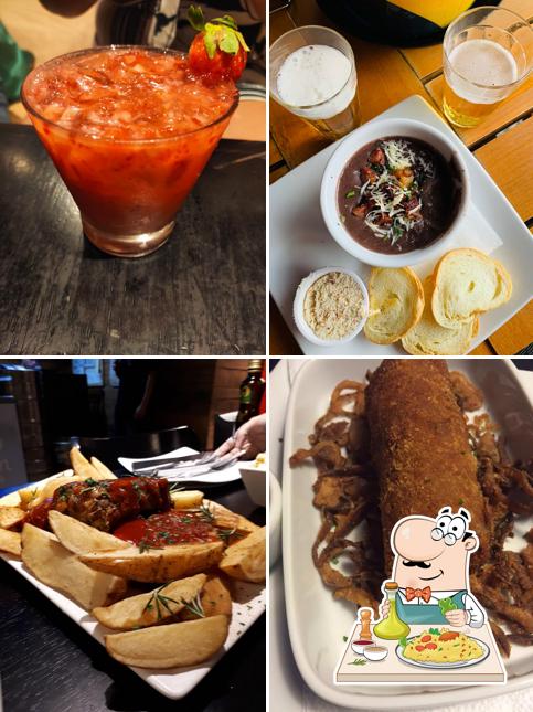 Comida em Cafofo Pub