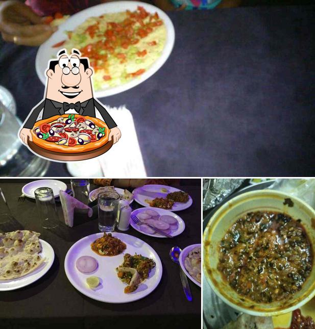 Try out pizza at Purnima