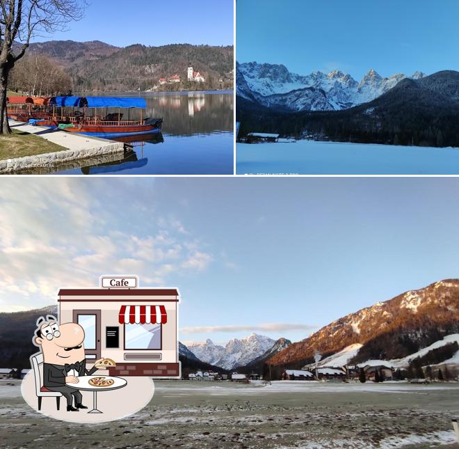 Gli esterni di Altus+ pekarstvo in slaščičarstvo d.o.o., poslovna enota slaščičarna in pekarna Karavanke 2
