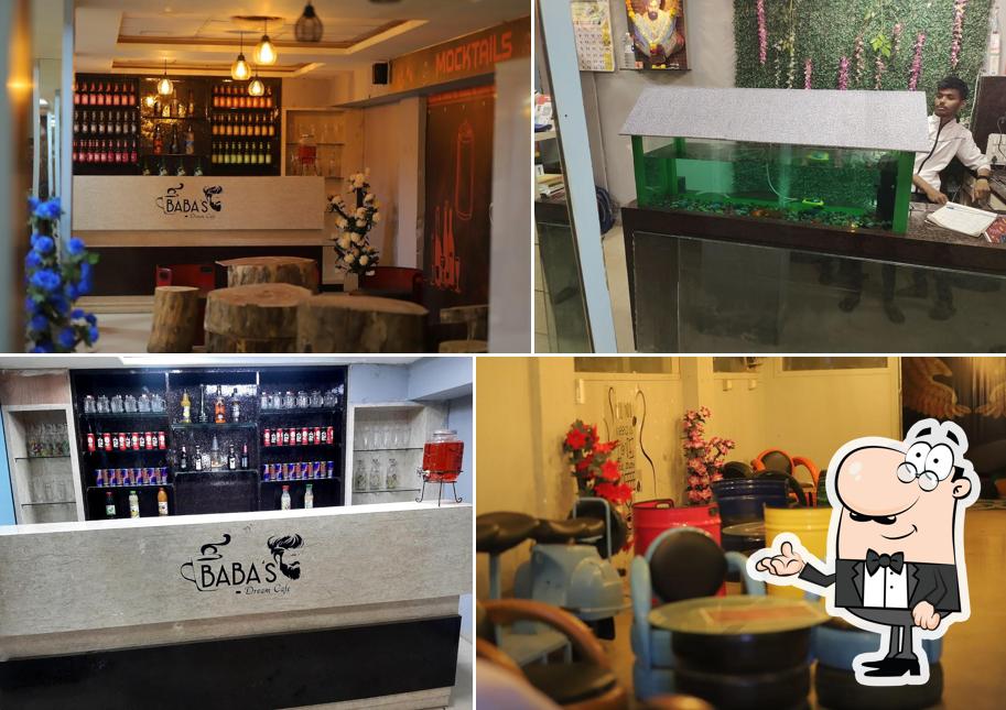 Check out how Baba's Dream Cafe Kumar Palace looks inside