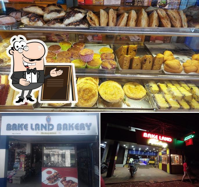 The restaurant's exterior and food