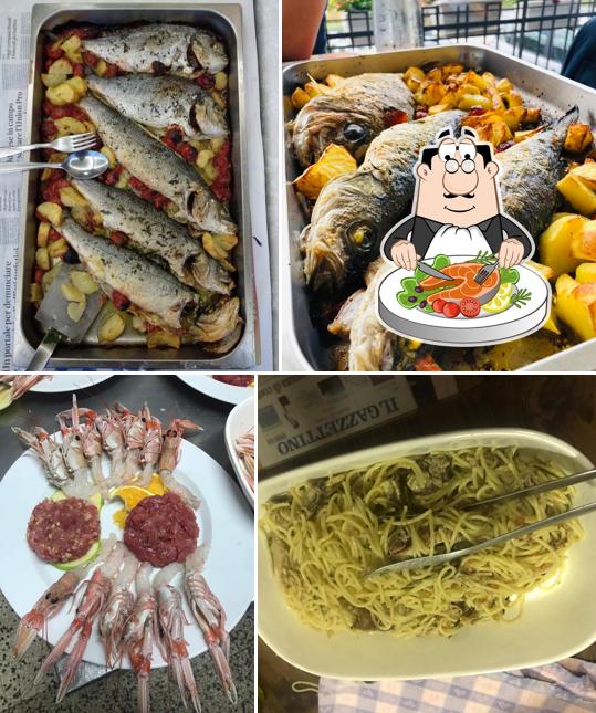 Bar Trattoria Tonon Alice offre un menu per gli amanti del pesce