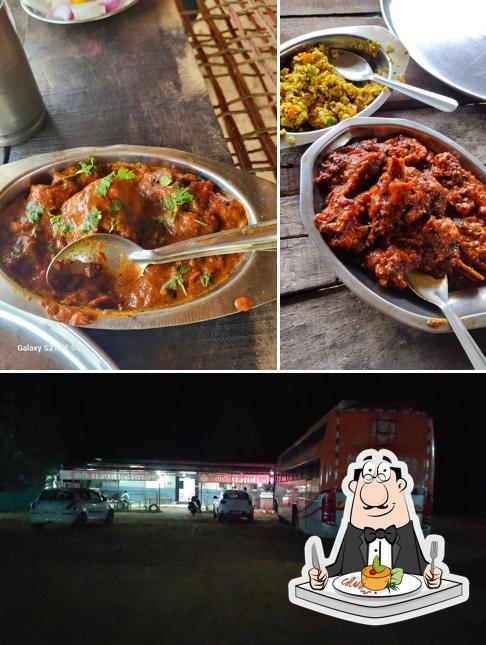Among different things one can find food and exterior at City Punjabi Dhaba