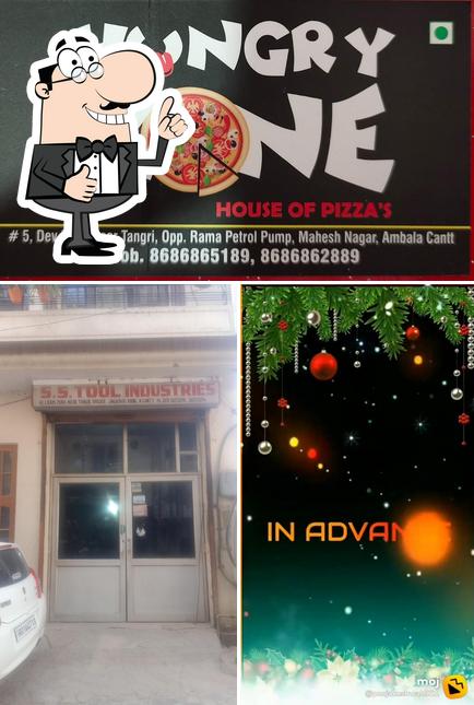 Look at the image of Hungry Zone : Pizza shop, Burger Shop & Pasta Home delivery in Ambala Cantt