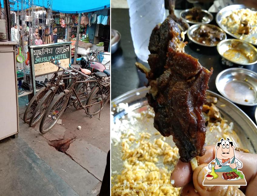 Baby back ribs at Mamu Muslim Hotel