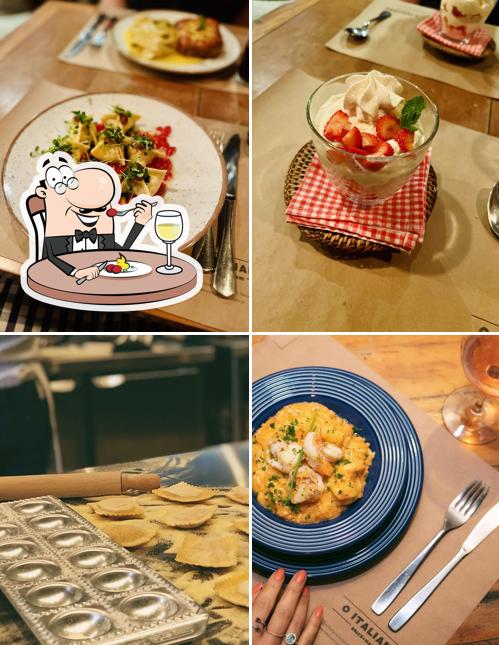Comida em O Italiano Restaurante