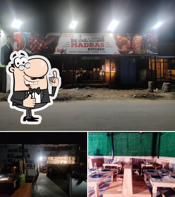 Look at the pic of RK Madras Kitchen