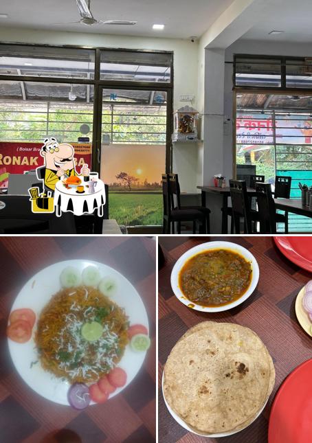 The restaurant's food and interior
