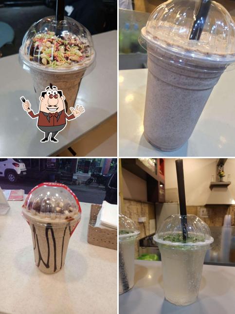 Chocolate mousse at Shakes Bond