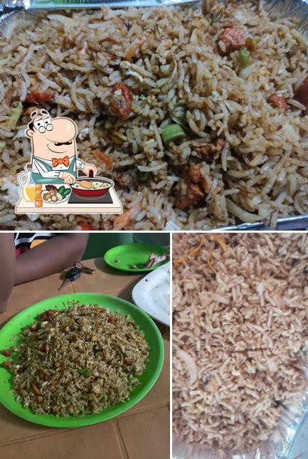 Fried rice at Thaagam