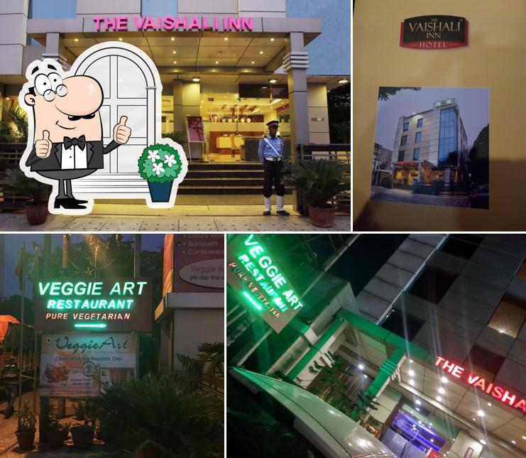 The exterior of Veggie Art
