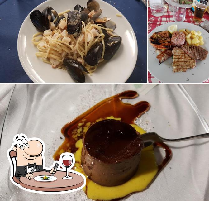 Dai un’occhiata alla foto che presenta la cibo e birra di Ristorante Braceria Pizzeria La Favorita