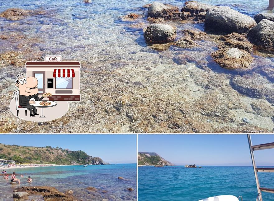 Guarda l'area esterna di Ristorante La Grotta