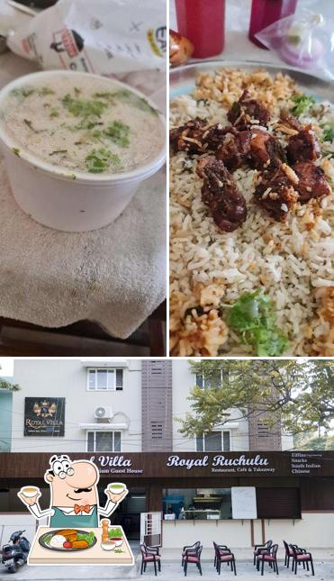 The restaurant's food and exterior