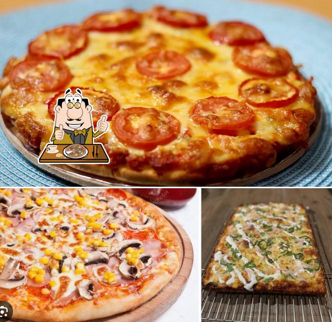 Get pizza at Rudra Family Restaurant