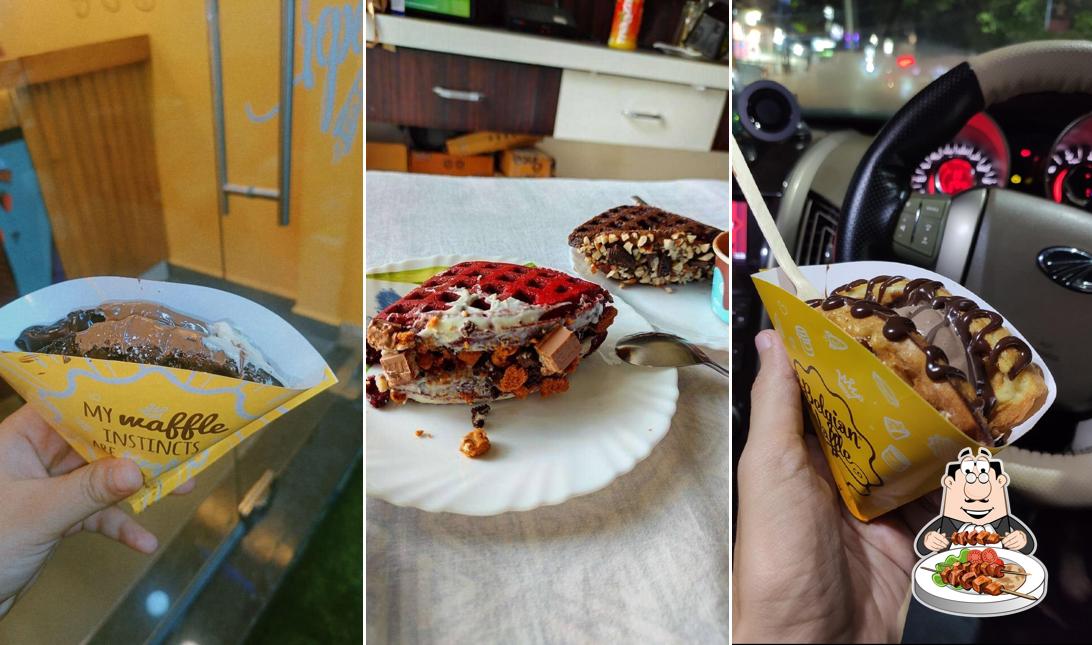 Food at The Belgian Waffle Co