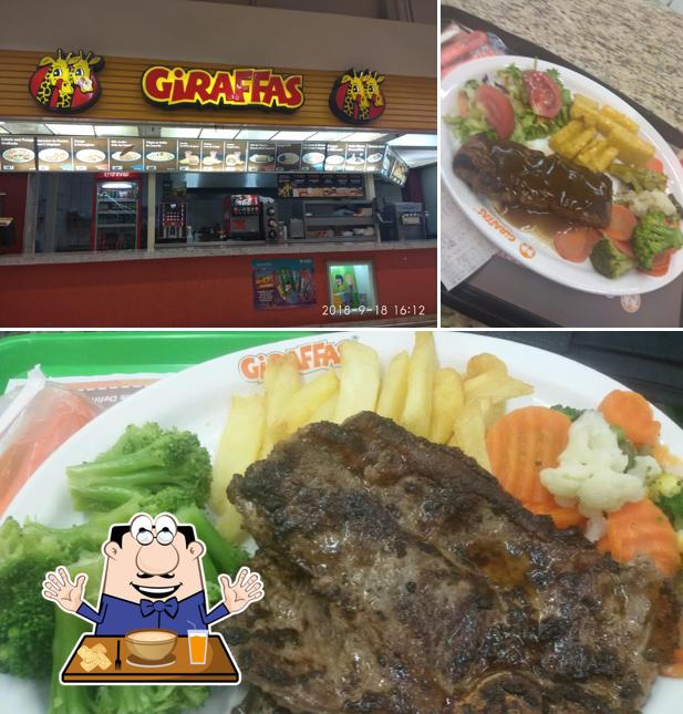 Platos en Giraffas