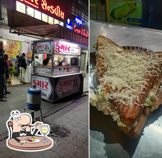 Food at Kumar Sandwich