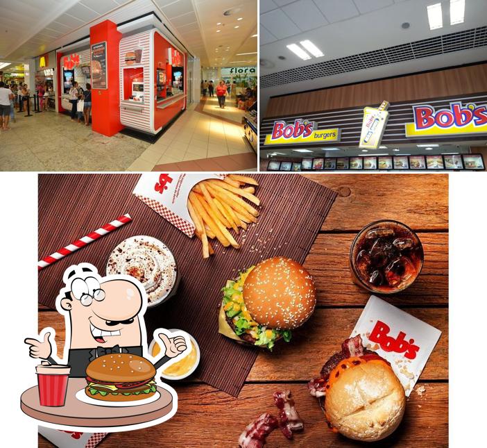 Consiga um hambúrguer no Bob's Burger - Shopping Center Lapa