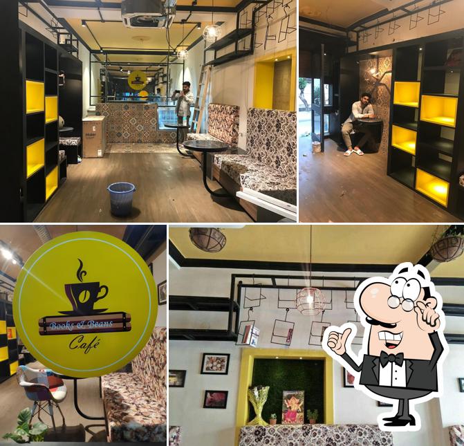 Check out how Books & Beans looks inside