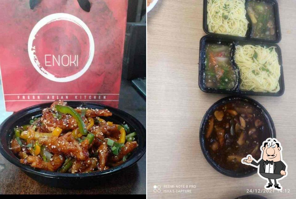 The interior of Enoki - Fresh Asian Kitchen