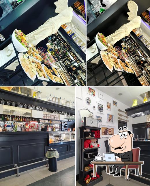 Gli interni di Fashion Caffè