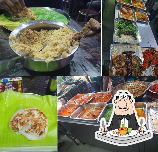 Meals at Hot Chicken Restaurant