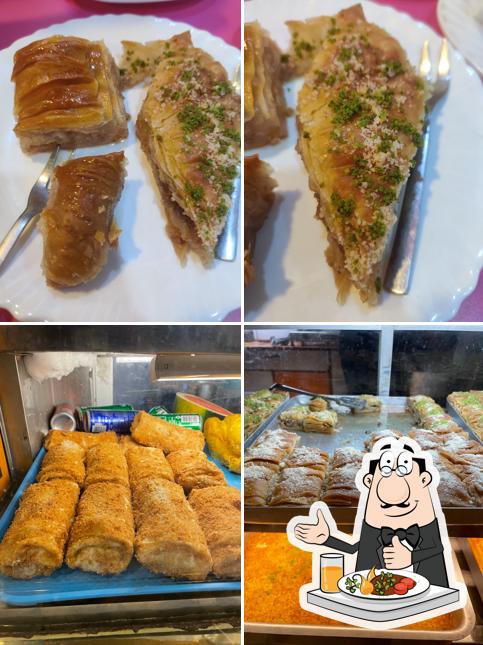 Food at Istanbul cafe