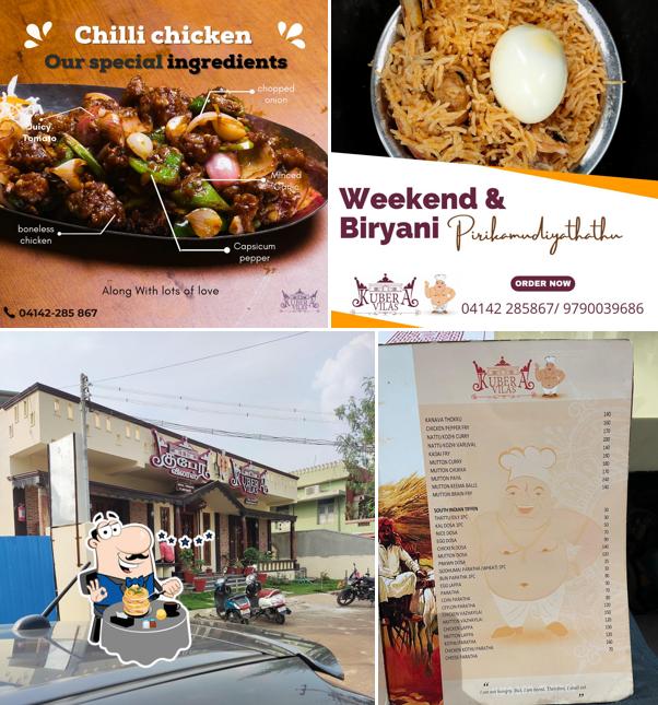 Meals at Kubera Vilas Restaurant