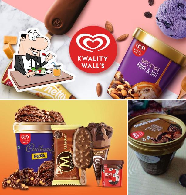 Food at Kwality Wall’s Ice Cream And More