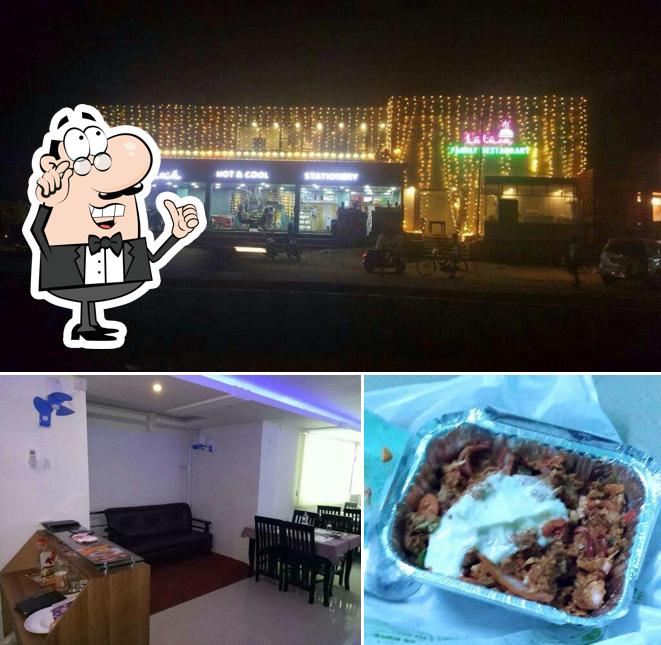 The interior of Luluva Family Restaurant