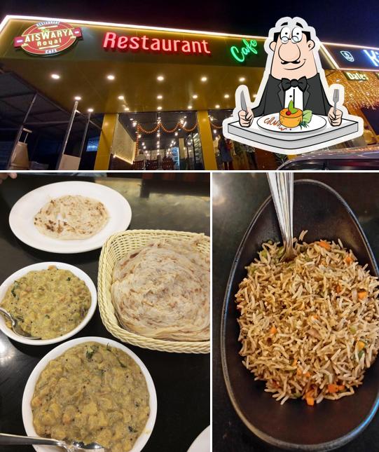 This is the image displaying food and exterior at Aishwarya Royal Cafe restaurant